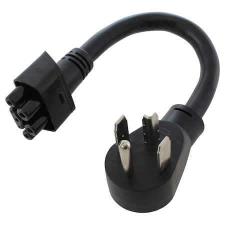 Ac Works 24A Gen 2 EV Charging NEMA 14-30 Adapter For Gen. II Tesla Mobile Connector G2EV1430PT-24A